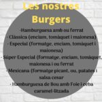 LES NOSTRES HAMBURGUESES!