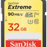 Sandisk 32 GB, 90 MB/S, SD HC